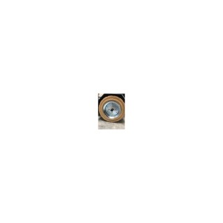 massif pneu + roue 15X4.5-8 Forza F1 ET0 60/100/4 métal gris argent