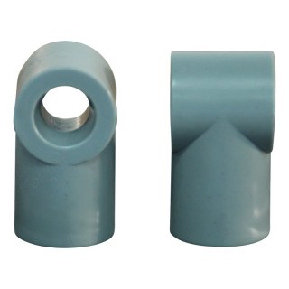 œillet à visser, plat en plastique AU24K 18mm Delrin 100