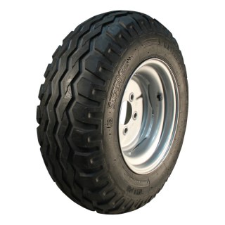 pneu + roue 10.0/75-15.3 9.00x15.3 ET0 94/140/5 métal AW-909 gris argent