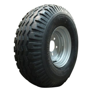 pneu + roue 10.0/80-12 IMP 7.00x12 ET0 94/140/5 métal AW-909 gris argent