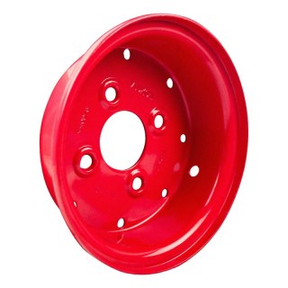roue 4.40D-8 ET0 60/100/4 metal Rouge