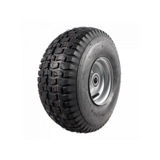 pneumatico + ruota 13x5.00-6 4.50Ax6 ET0 NL75mm metallo S-2101 argento grigio