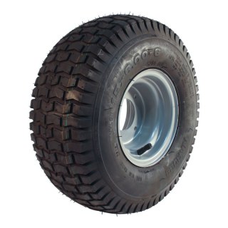 pneumatico + ruota 13x5.00-6 4.50Ax6H2 ET0 60/90/4 metallo S-2101 argento grigio