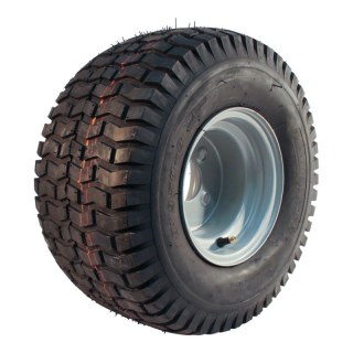 air tire + wheel 18x9.50-8 7.00Bx8H2 ET-2 60/100/4 steel V-3502 silver grey ET0