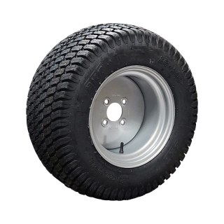 pneumatico + ruota 20x8.00-10 6.00x10H2 ET-4 60/100/4 metallo LG-306 grigio argento