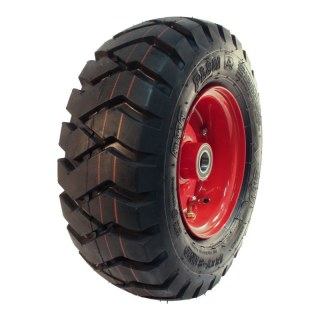 pneumatico + ruota 18x7-8 4.40D-8 ET0 NL100mm metallo PL-801 Rosso 18x7.00-8 (190-8)