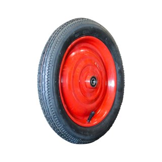 air tire + wheel 12 1/2 x 2 1/4 (2.25-8) 12 1/2X2 1/4 ET0 NL60,5mm steel V-6511 red