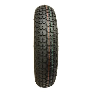 pneu + roue 3.50-8 2.50Ax8H2 ET0 NL75mm métal V-9128 gris