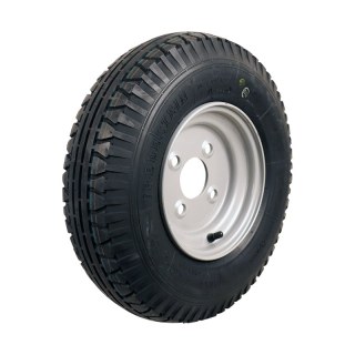pneu + roue 4.00-8 2.50Ax8H2 ET-2 85/115/4 métal V-40 gris argent