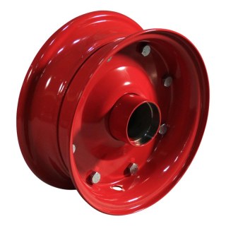 pneu + roue 4.00-8 3.00D-8 ET0 NL100mm métal V-54 Rouge