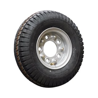 pneumatico + ruota 5.00-8 3.00D-8 ET0 94/140/5 metallo HF-223 grigio argento