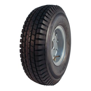 pneu + roue 6.00-9 4.00E-9 ET0 58/98/4 métal HF-223 gris