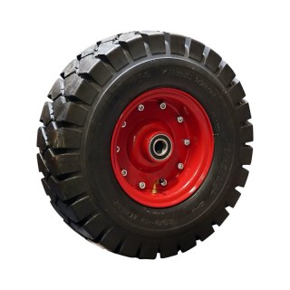 luchtband + wiel 6.00-9 4.00E-9 ET0 NL100mm staal V-2502 rood