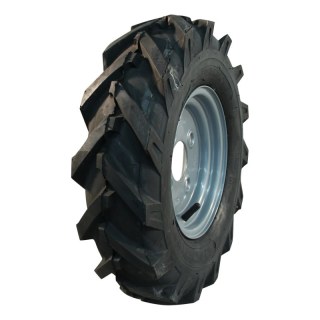air tire + wheel 4.80/4.00-8 (122/90-8) 2.50Ax8H2 ET-2 60/100/4 steel V-8501 silver grey