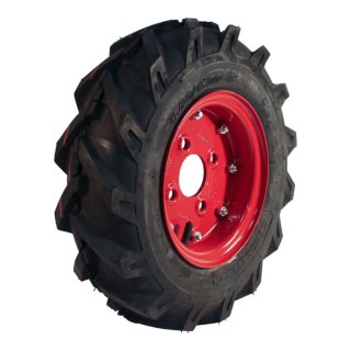 air tire + wheel 4.80/4.00-8 (122/90-8) 3.00D-8 ET0 60/100/4 steel V-8501 red
