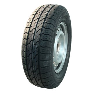 pneu + roue 145/80 R13 4Jx13H2 ET30 57/100/4 métal Kargomax ST-4000 M+S gris argent