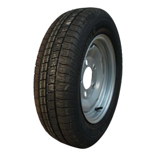 air tire + wheel 155/80 R13C 4Jx13H ET0 94/140/5 steel Kargomax ST-6000 M+S silver grey