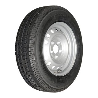 Komplettrad 175 R14C 5½Jx14H2 ET30 66,5/112/5 Stahl Maxmiler X Silbergrau