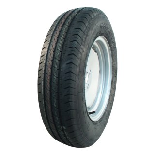 pneu + roue 175/70 R13 4Jx13H ET0 94/140/5 métal R701 M+S gris argent