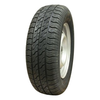 luchtband + wiel 185/70 R13 4½Jx13H2 ET30 57/100/4 staal Kargomax XL ST-4000 M+S zilvergrijs