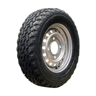 luchtband + wiel 185/70 R13C 4½Jx13H2 ET25.4 95/139.7/4 staal Savero M+S zilvergrijs geschikt voor Ifor Williams