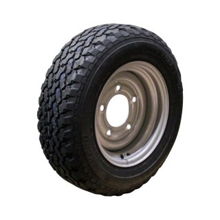 Komplettrad 185/70 R13C 6Jx13H2 ET7 115/165.1/5 Stahl Savero M+S Silbergrau passend für Ifor Williams