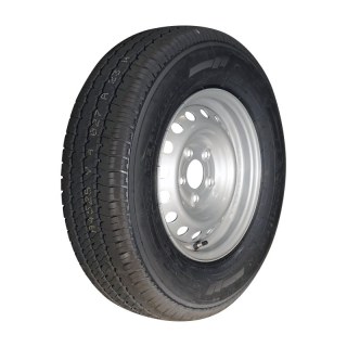 Komplettrad 195 R14C 5½Jx14H2 ET30 66,5/112/5 Stahl Maxmiler Pro Silbergrau