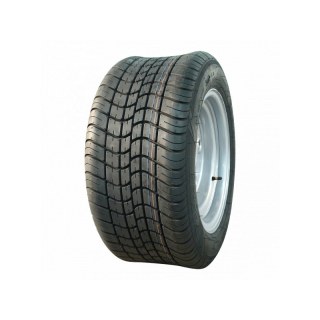 pneumatico + ruota 195/50 B10 (18x8.00-10) 6.00Ix10H2 ET25 66,5/112/5 metallo S-6502 argento grigio
