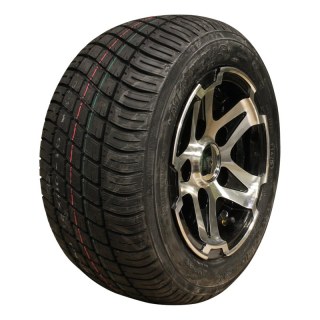 pneu + roue 195/55 R10C 6.00Ix10H2 ET-4 67/112/5 métal léger R701 M+S gris