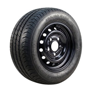 pneu + roue 195/60 R12C 5½Jx12H2 ET30 67/112/5 métal R701 M+S noir