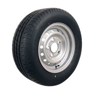pneu + roue 195/60 R12C 5½Jx12H2 ET30 67/112/5 métal R701 M+S gris argent