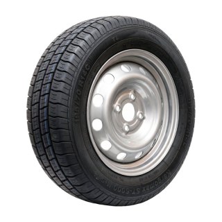 Komplettrad 195/70 R14C 5½Jx14H2 ET30 57/100/4 Stahl Kargomax ST-6000 M+S Silbergrau