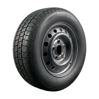 Komplettrad 195/70 R14C 5½Jx14H2 ET30 66,5/112/5 Stahl Kargomax ST-6000 M+S Schwarz