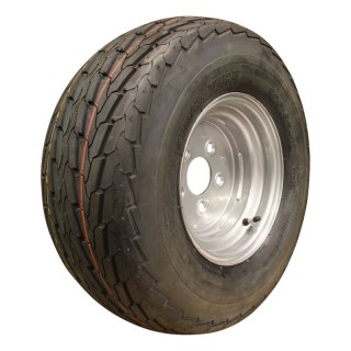 pneu + roue 20.5x8.0-10 6.00x10H2 ET-4 60/100/4 métal KT-705 gris argent