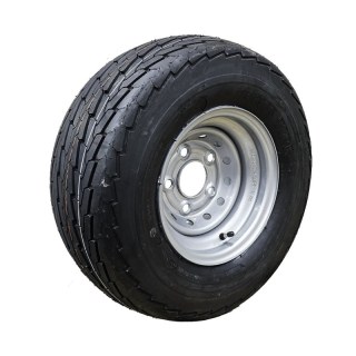 pneu + roue 20.5x8.0-10 6JAx10H2 ET-4 66,5/112/5 métal KT-705 gris argent