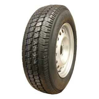 Komplettrad 205 R14C 6Jx14H2 ET-5 161/205/6 Stahl Maxmiler Pro Silbergrau