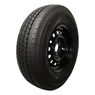 pneu + roue 215 R14C 5½Jx14H2 ET30 66,5/112/5 métal TR-603 M+S noir