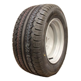 pneu + roue 225/55 R12C 7.00Ix12H2 ET10 66,5/112/5 métal KR-33A HS Komendo "E" M+S gris argent