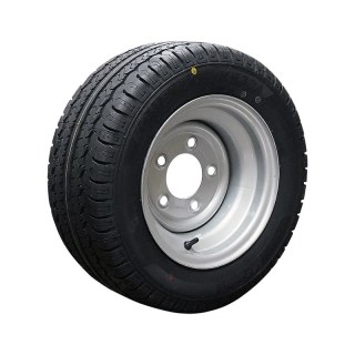 pneu + roue 225/55 R12C 7.00x12 ET0 94/140/5 métal KR-33A HS Komendo "E" M+S gris argent