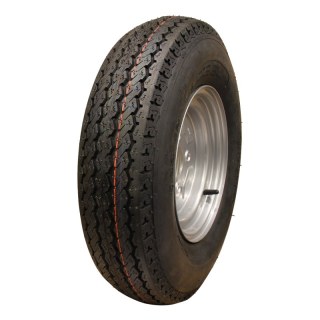 pneu + roue 4.00-10 3.50Bx10H2 ET-2.1 60/100/4 métal KT-715 gris argent