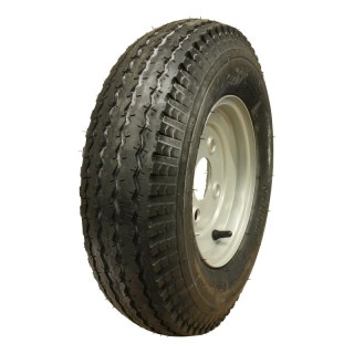 pneu + roue 4.80/4.00-8 2.50Ax8H2 ET-2 85/115/4 métal S-6003 gris argent