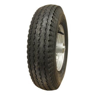 pneu + roue 4.80/4.00-8 2.50x8 ET0 Westfalia roulement à billes 12,3 NL124mm métal S-6003 gris argent