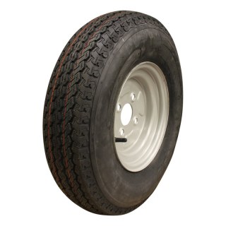 pneu + roue 5.00-10 3.50Bx10H2 ET-2.1 85/115/4 métal KT-715 gris argent