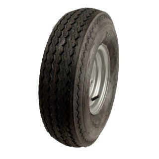 Komplettrad 5.70/5.00-8 (146/91-8) 3.00Dx8 ET0 60/100/4 Stahl KT-701 Silbergrau