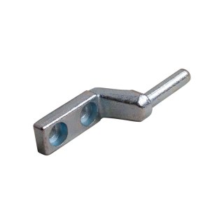 pivot zingué Goupille Ø12x50, trous pour vis axe à axe 30, Ø9.5