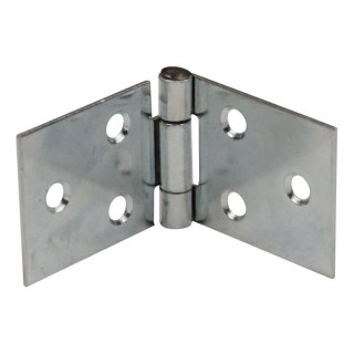 charnière, angle droit avec goupille 25 x 60mm