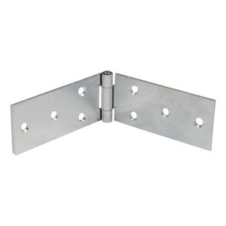 charnière, angle droit avec goupille 37 x 160mm