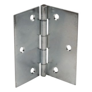 charnière, angle droit avec goupille 80 x 80mm