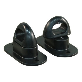 espagnolette plastique pour œillet 42x22mm noir