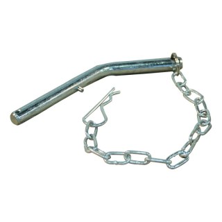 pièce de jeu de rotules articulées pour remorque tribenne goupille de verrouillage Ø14mm inclu chaîne